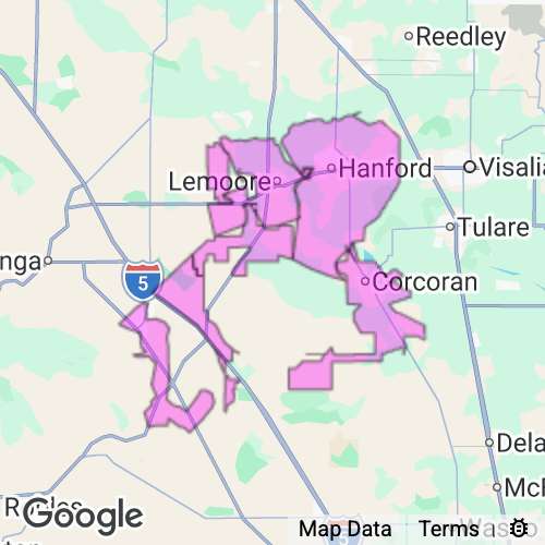 Kings County California real estate agent mailing area