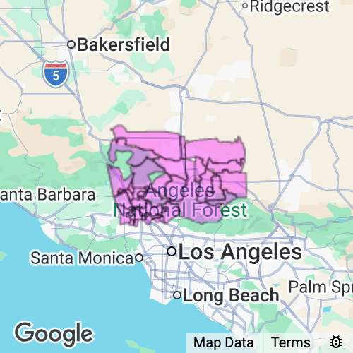 Los Angeles County Santa Clarita - Lake LA California real estate agent mailing area
