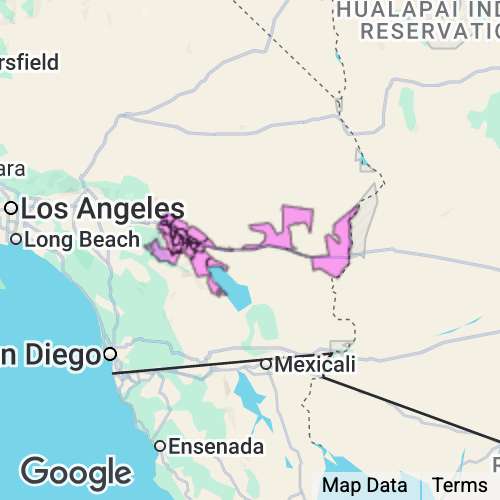 Riverside County (East) California real estate agent mailing area