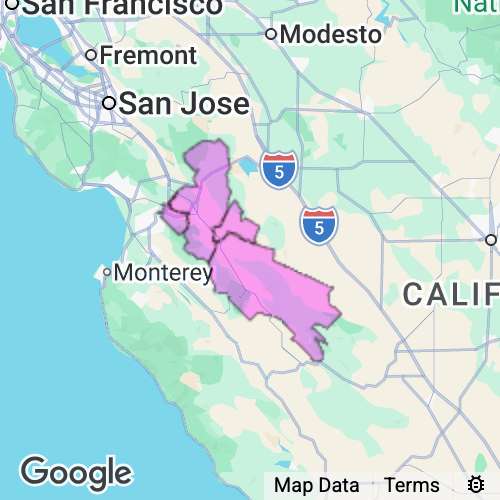 San Benito County California real estate agent mailing area