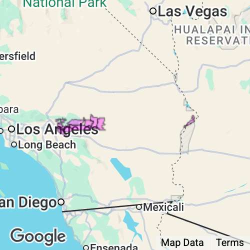 San Bernardino County (East) California real estate agent mailing area