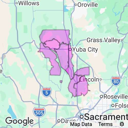 Sutter County California real estate agent mailing area