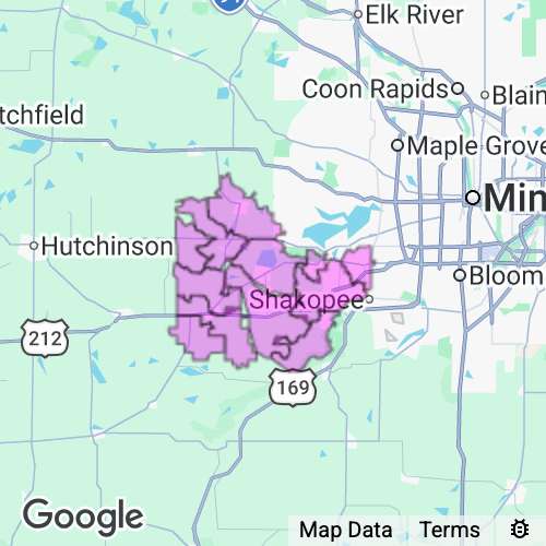 Carver County Minnesota real estate agent mailing area