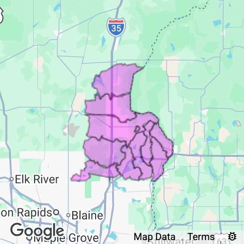 Chisago County Minnesota real estate agent mailing area