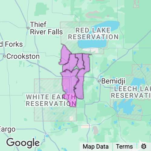Clearwater County Minnesota real estate agent mailing area
