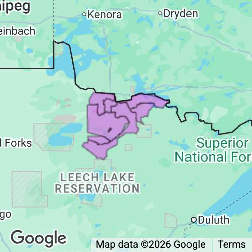 Koochiching County Minnesota real estate agent mailing area