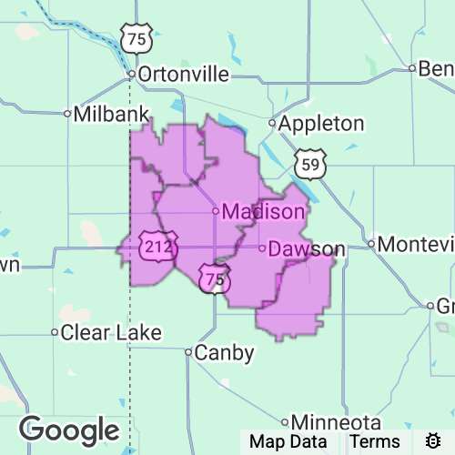 Lac Qui Parle County Minnesota real estate agent mailing area