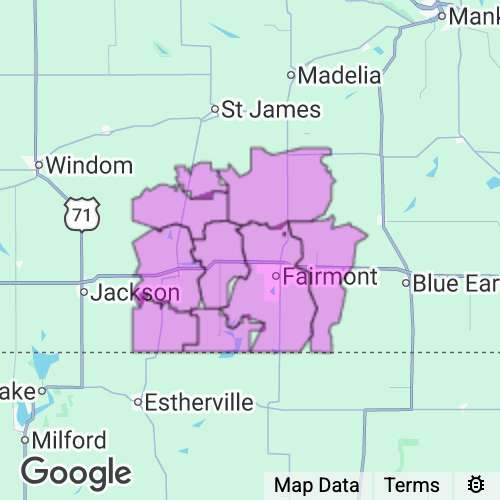 Martin County Minnesota real estate agent mailing area