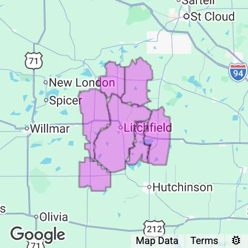 Meeker County Minnesota real estate agent mailing area