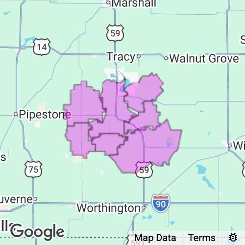 Murray County Minnesota real estate agent mailing area