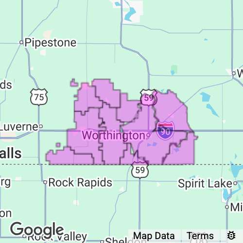 Nobles County Minnesota real estate agent mailing area