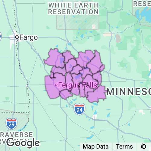 Otter Tail County Minnesota real estate agent mailing area