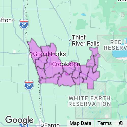 Polk County Minnesota real estate agent mailing area