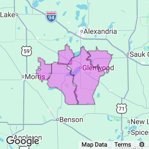 Pope County Minnesota real estate agent mailing area