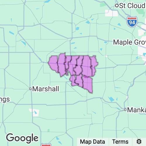 Renville County Minnesota real estate agent mailing area