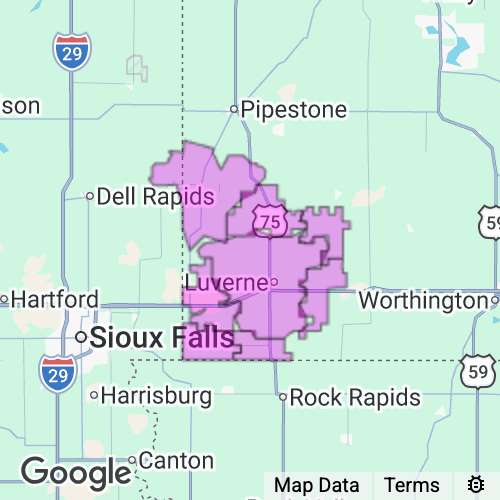 Rock County Minnesota real estate agent mailing area