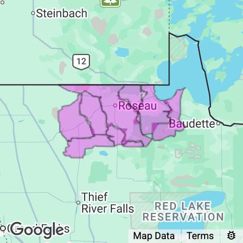 Roseau County Minnesota real estate agent mailing area