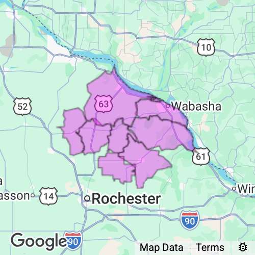 Wabasha County Minnesota real estate agent mailing area