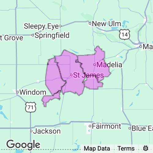 Watonwan County Minnesota real estate agent mailing area