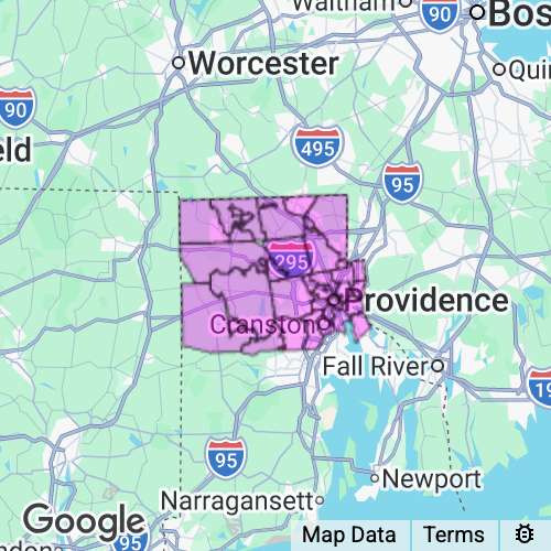 Providence County Rhode Island real estate agent mailing area