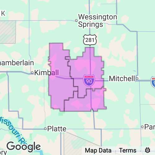 Aurora County South Dakota real estate agent mailing area