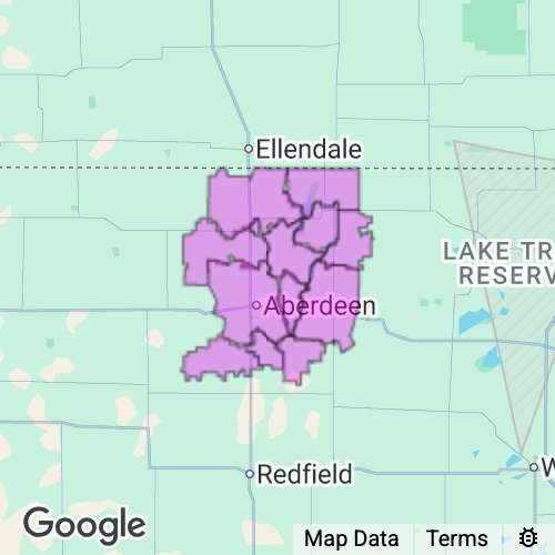 Brown County South Dakota real estate agent mailing area