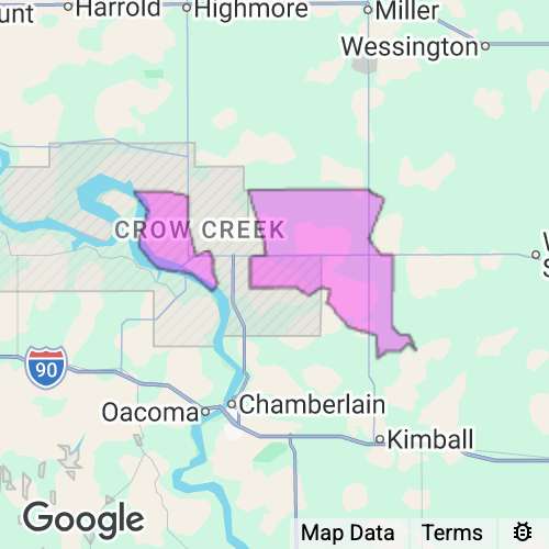 Buffalo County South Dakota real estate agent mailing area