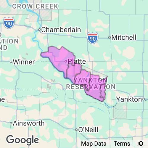Charles Mix County South Dakota real estate agent mailing area