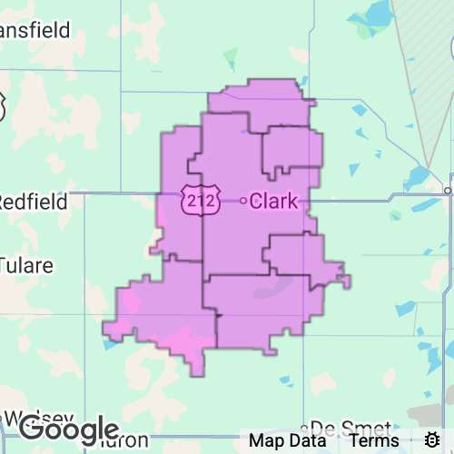 Clark County South Dakota real estate agent mailing area