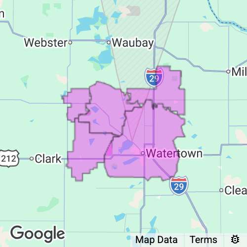 Codington County South Dakota real estate agent mailing area