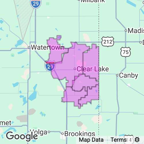 Deuel County South Dakota real estate agent mailing area