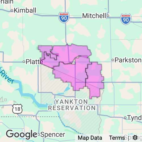 Douglas County South Dakota real estate agent mailing area