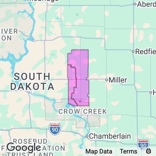 Hyde County South Dakota real estate agent mailing area