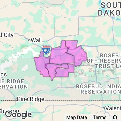 Jackson County South Dakota real estate agent mailing area