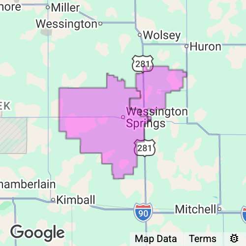 Jerauld County South Dakota real estate agent mailing area