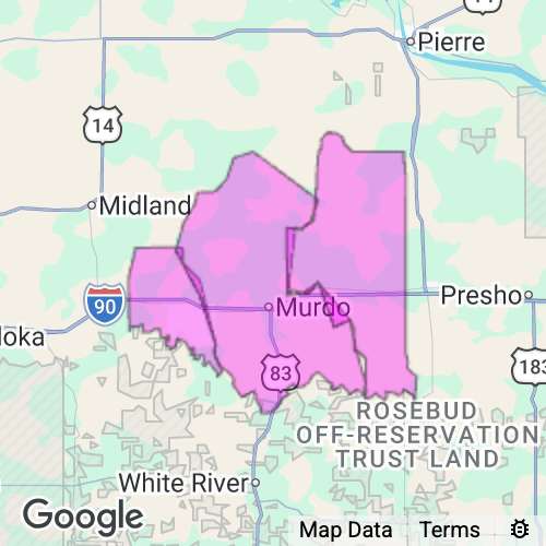 Jones County South Dakota real estate agent mailing area