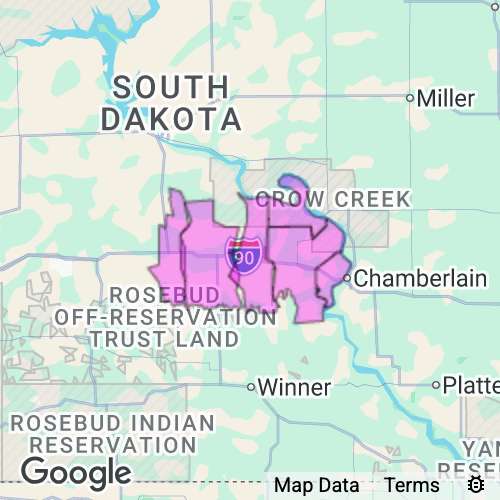 Lyman County South Dakota real estate agent mailing area