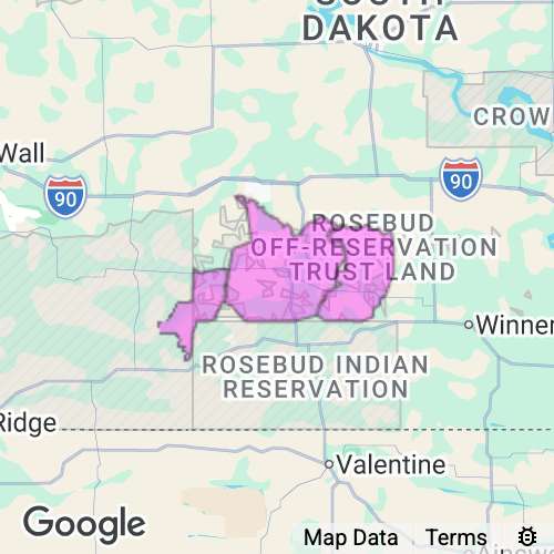 Mellette County South Dakota real estate agent mailing area
