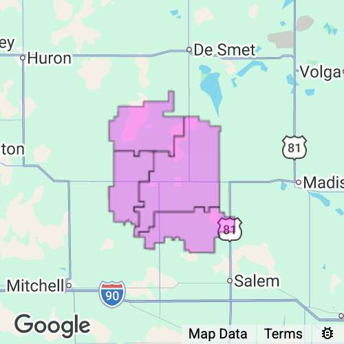 Miner County South Dakota real estate agent mailing area