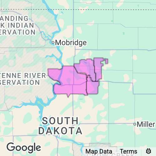 Potter County South Dakota real estate agent mailing area