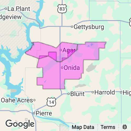 Sully County South Dakota real estate agent mailing area