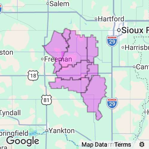 Turner County South Dakota real estate agent mailing area