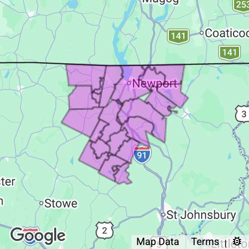 Orleans County Vermont real estate agent mailing area
