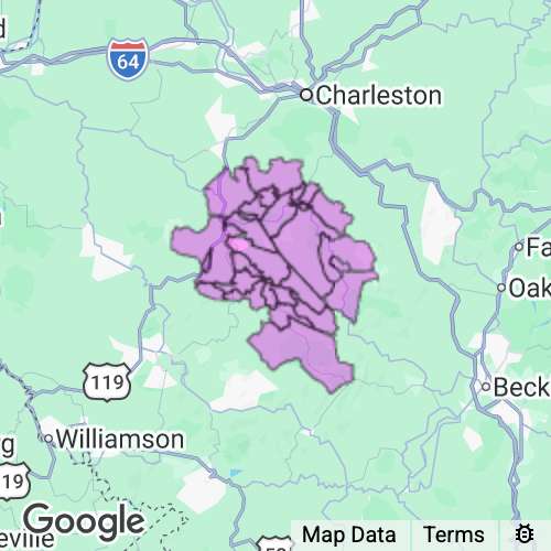 Boone County West Virginia real estate agent mailing area