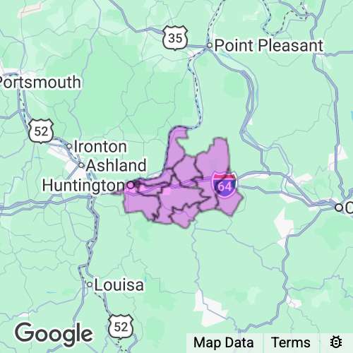 Cabell County West Virginia real estate agent mailing area