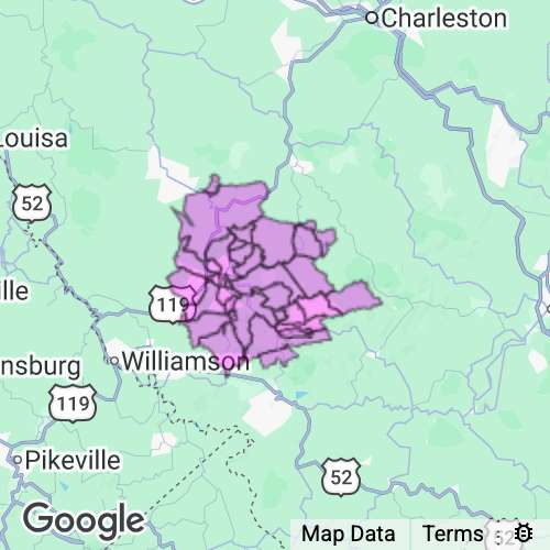 Logan County West Virginia real estate agent mailing area