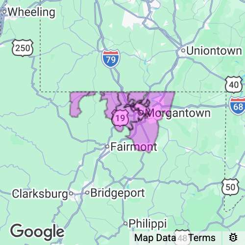 Monongalia County West Virginia real estate agent mailing area