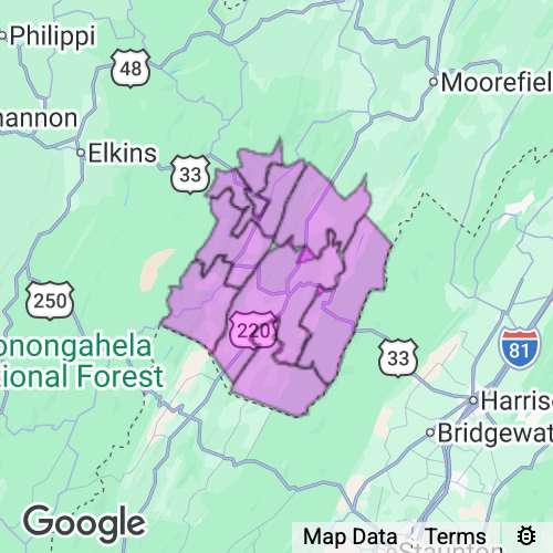 Pendleton County West Virginia real estate agent mailing area