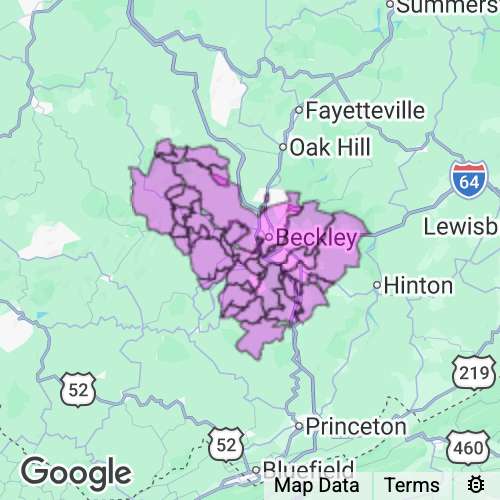 Raleigh County West Virginia real estate agent mailing area