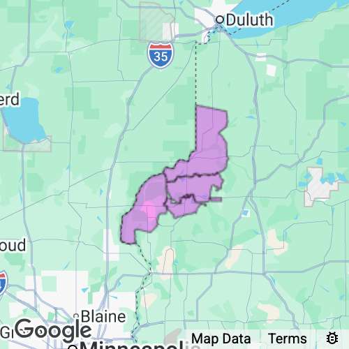 Burnett County Wisconsin real estate agent mailing area